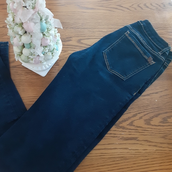 Size 27 Roots dark blue skinny jeans Like New - Picture 10 of 10